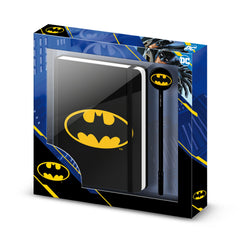 DC Comics Batman Batsignal-Caja Regalo con Diario y Bolígrafo Fashion, Negro