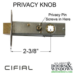 Privacy Pin for Cifial Latch, Choose Color