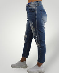 Sexy Woman Jeans, kiss glitzer