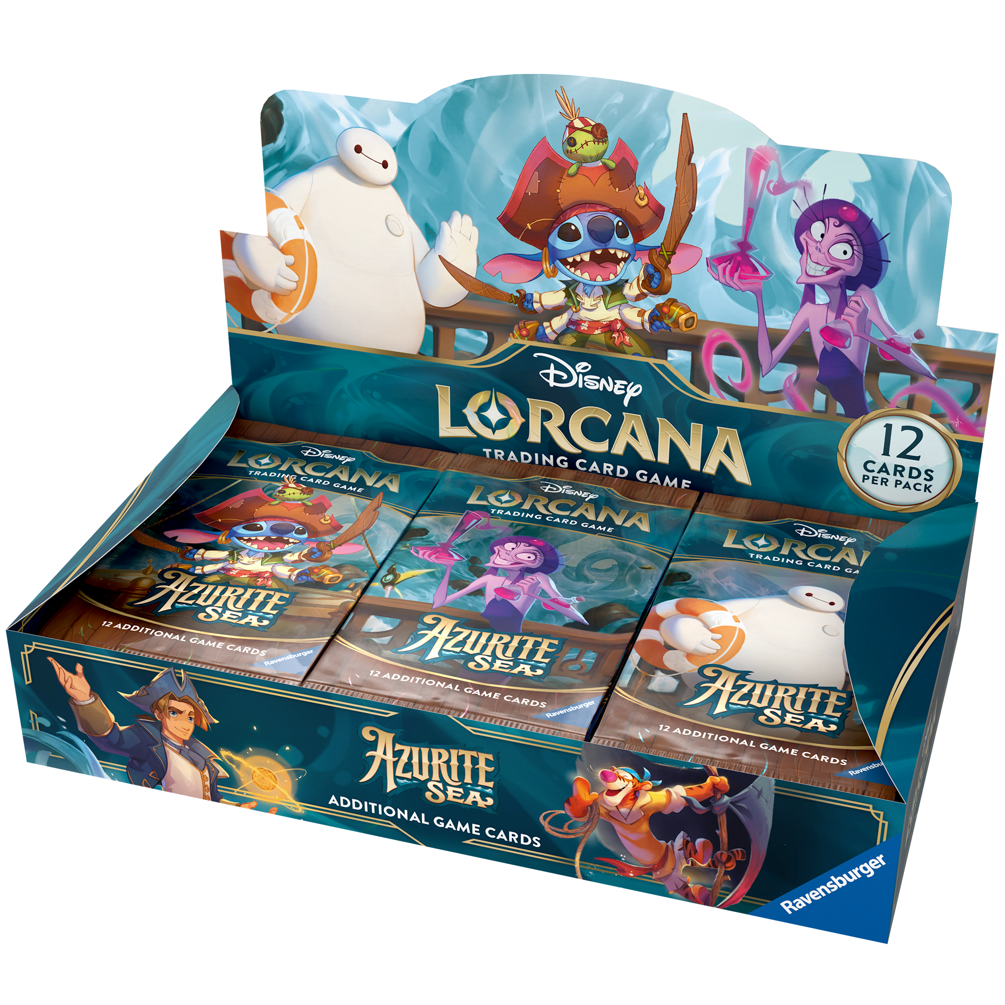 Disney Lorcana TCG - Azurite Sea Booster Box