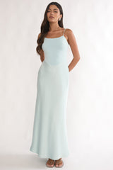 Talk To Me Cami Strap Maxi Dress Mint