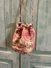 Kantha pompadour pink/beige
