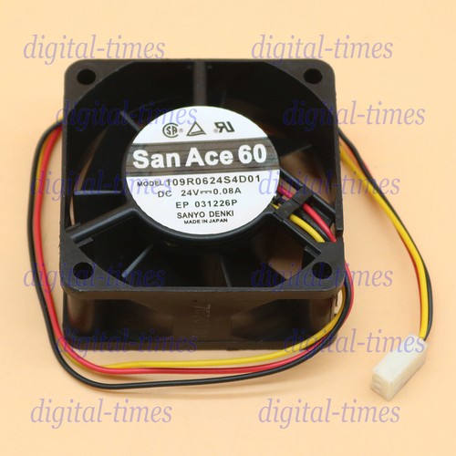 One For SANYO 109R0624S4D01 San Ace60 24V 0.08A cooling fan Free Shipping