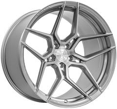 Rohana RFX11 22x10.5 ET20 / 22x11.5 ET28 Brushed Titanium 5x120 – (Staggered Set of 4)