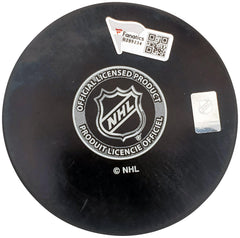 Haydn Fleury Autographed Official Seattle Kraken Logo Hockey Puck Fanatics Holo Stock #200873 - RSA