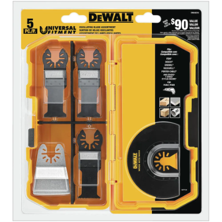 Assortiment de lames oscillantes DeWalt