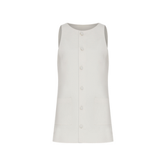 Odette Krep Mini Elbise Beyaz