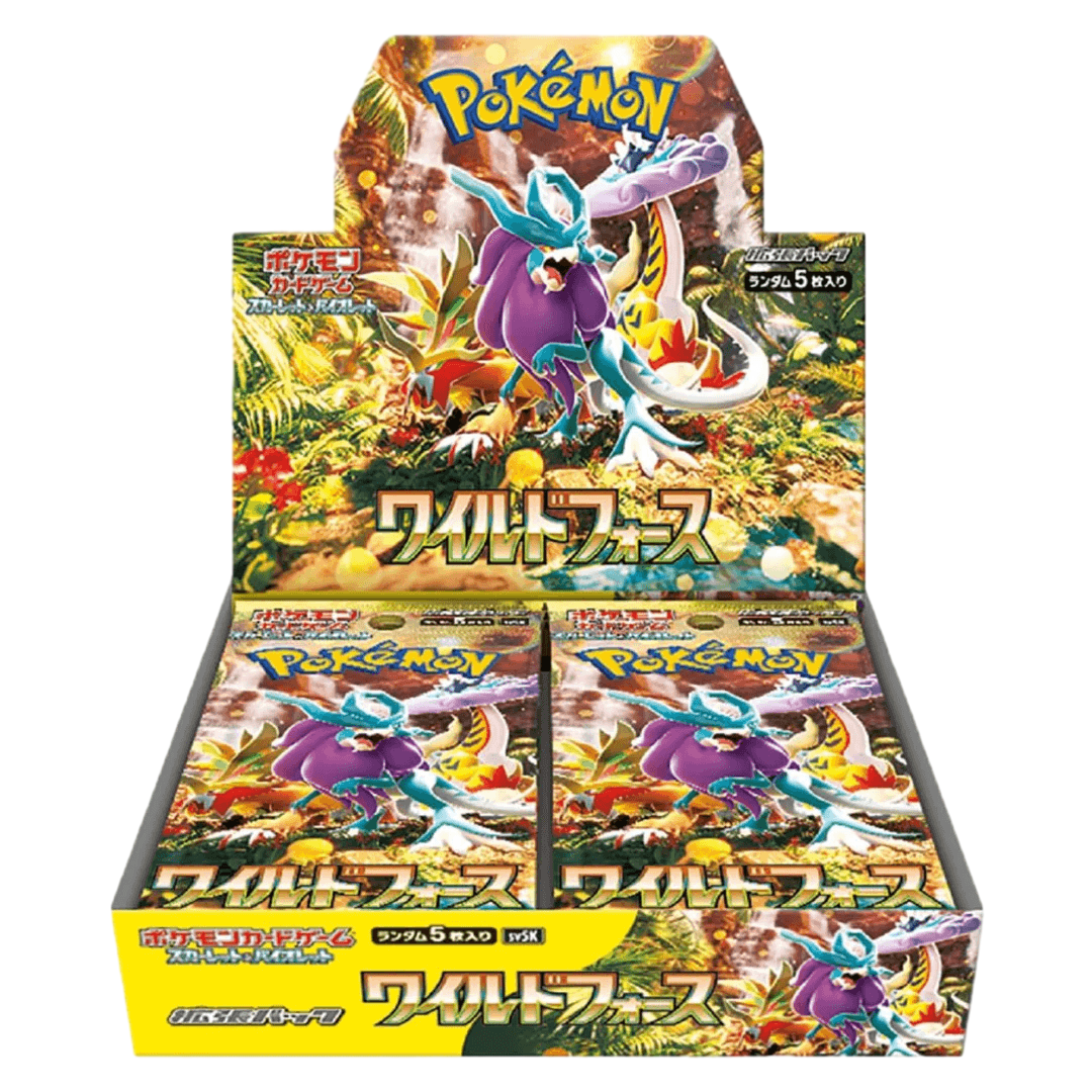 Japanese Pokémon - sv5K - Wild Force (Temporal Forces) - Booster Boxes & Packs