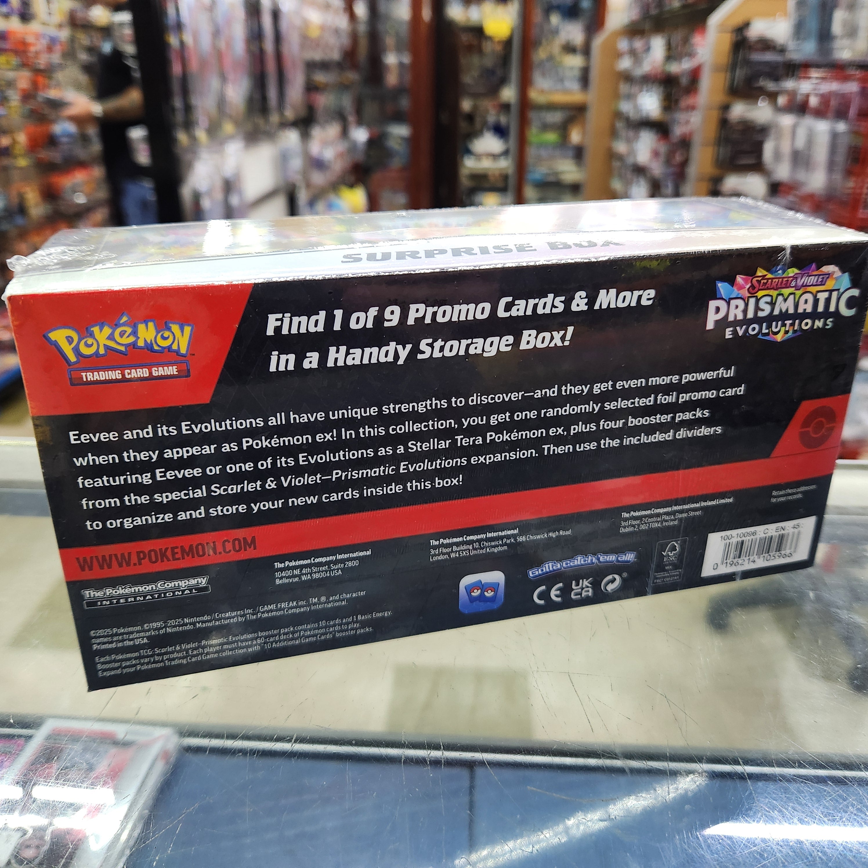 Pokemon TCG - Scarlet & Violet: Prismatic Evolutions Surprise Box