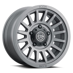 Recon Six 18 X 9 / 5 X 150 25MM Offset 6 Inch Back Space Charcoal, ICON Alloys
