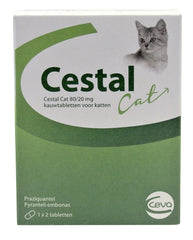 Zzzceva Cestal Cat 80/20 Mg Kauwtabletten 2 TBL