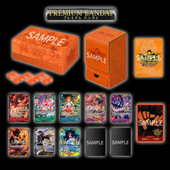 One Piece card game japanese premium bandai 3rd anniversary set