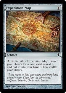 Magic The Gathering - Expedition Map (201) - Zendikar
