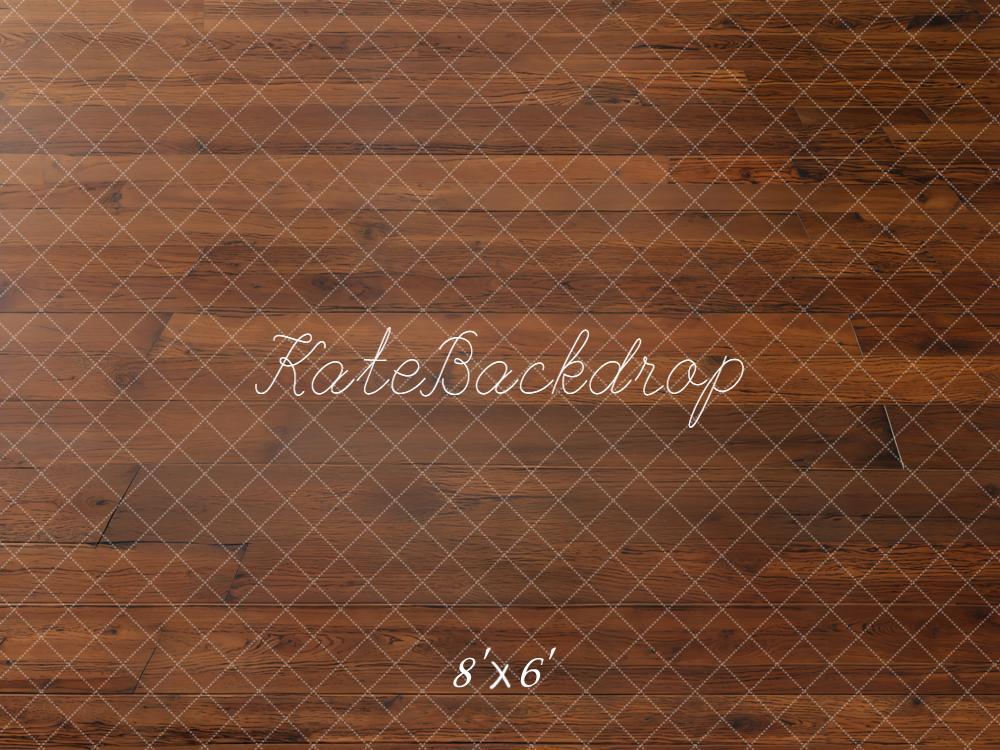 Kate Wood Texture Vintage Brown Fleece Backdrop Designed by Kate Image -UK