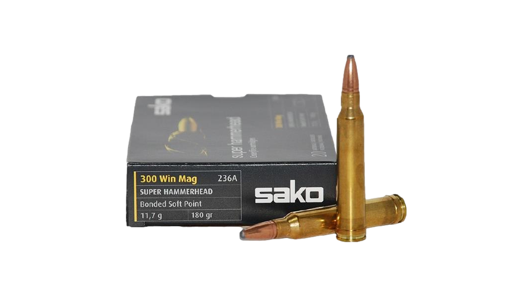 Munitions Sako Super Hammerhead cal. 300 Win Mag 180 gr. Soft Point