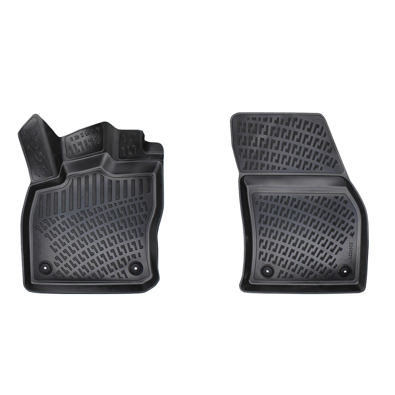 Car Floor Mats Liners For VW Caddy 2020-2025 All Season Heavy Duty 3d Auto Rugs