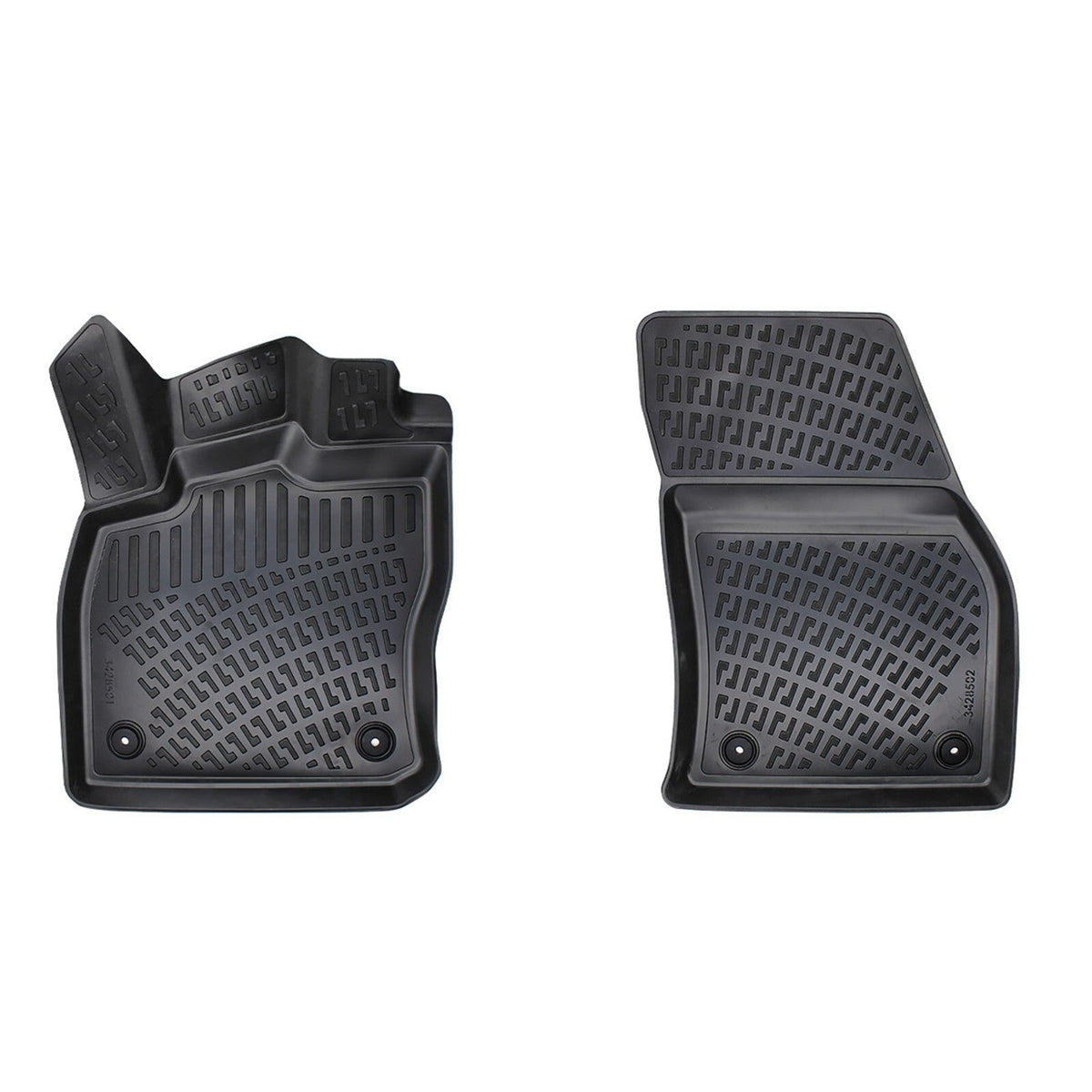 Car Floor Mats Liners For VW Caddy 2020-2025 All Season Heavy Duty 3d Auto Rugs