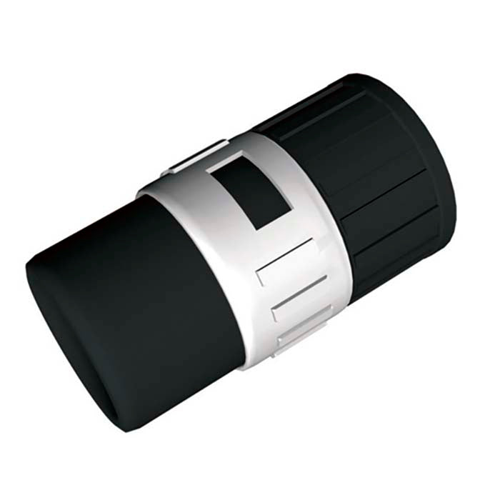 Rupes, Threaded Rubber Hose Fitting Hose Ø:25 mm, Flow Gauge