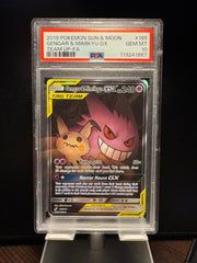 Gengar & Mimikyu GX (Alternate Full Art) 165/181 PSA 10
