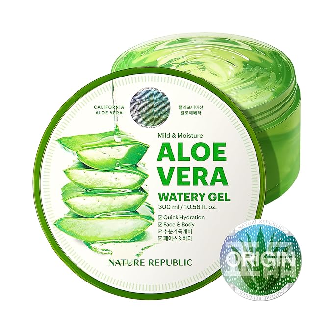[VEGAN BEAUTY] Mild & Moisture Aloe Vera Watery Gel
