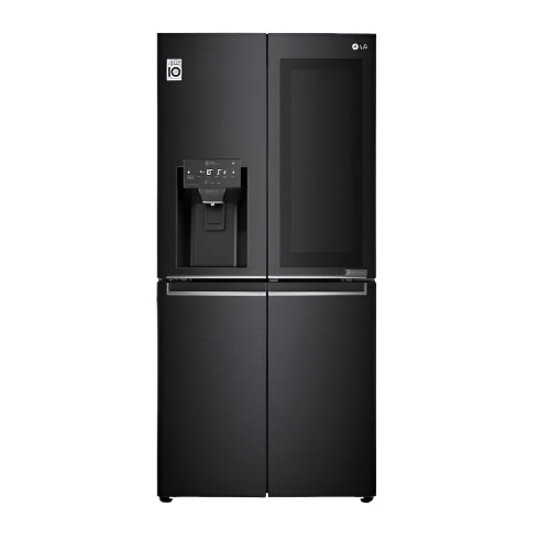 LG REFRIGERATOR INSTAVIEW 508 LITER INDOOR ICE MAKER DOOR IN DOOR BLACK STEEL GC-X22FTQEL