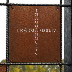 Skilt - Trädgårdsliv