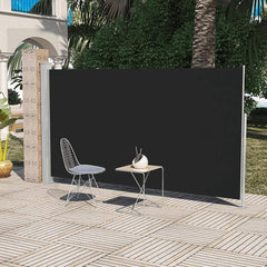 VXL Toldo Lateral De Jardín O Terraza 160 X 300 Cm Negro 5 a 7 Días VXL 