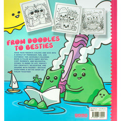 Snuggly Vibes BFFs Coloring Book