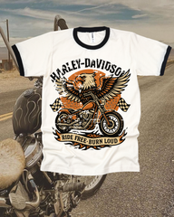 Ride Free Burn Loud Tee