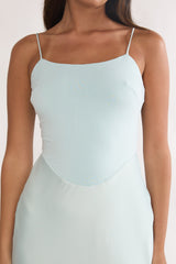 Talk To Me Cami Strap Maxi Dress Mint