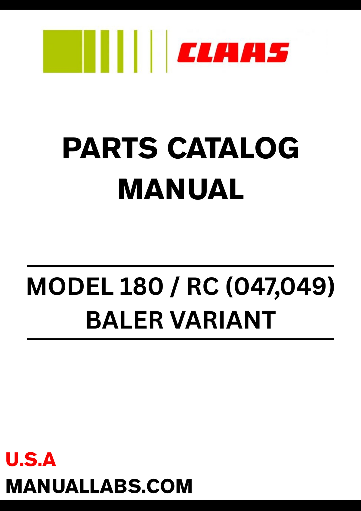 With clear illustrations and part numbers, this manual simplifies the process of identifying and ordering replacement parts. Whether you're a professional technician or a dedicated DIY enthusiast, this catalogue is an invaluable resource for keeping your baler in optimal condition.
