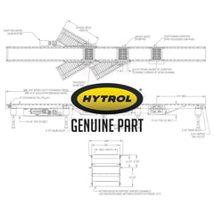 Hytrol 092.155 | U-JOINT - 1"B CLAMP YOKE KEYED BOTH ENDS