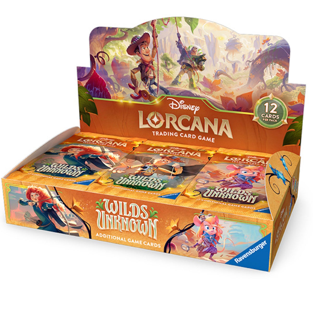 Disney Lorcana TCG: Wilds Unknown Booster Box Card Game Ravensburger