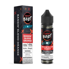 Flavour Beast Bangin' Blood Orange Iced 60ml Salt Nicotine Vape Juice 20 MG