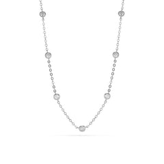 Collana Fabiani in argento 925 con zirconi - Fabiani Gioiellerie