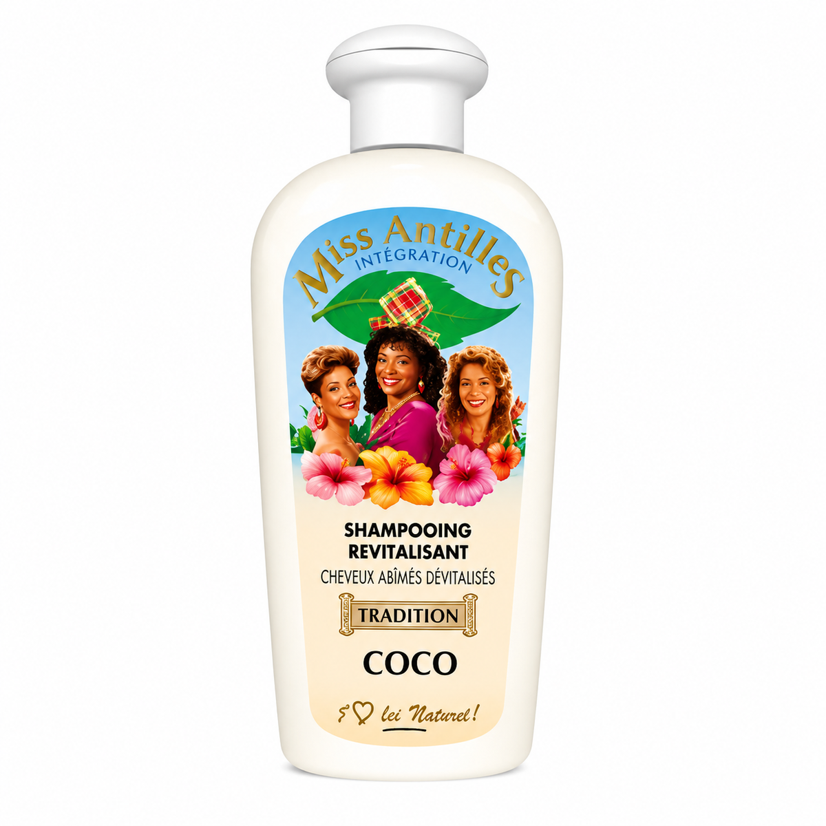Shampoing Revitalisant au Coco 250ml - MISS ANTILLES