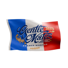Drapeau Gentle Mates France Worlds 2025