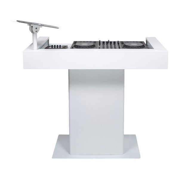 Headliner HL30001 Malibu Portable DJ Booth (White)