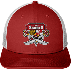 SOMD Lady Sabres New Era Snapback Low Profile Trucker Cap