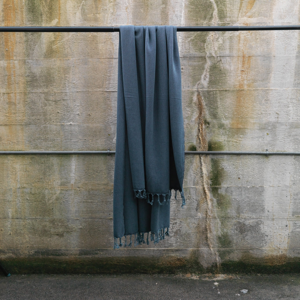NORDBAEK Nordic Hamam NORDBAEK Cosy Comfort – oeko-tex, ekstra mykt og stort Hamam towel BlueNavy