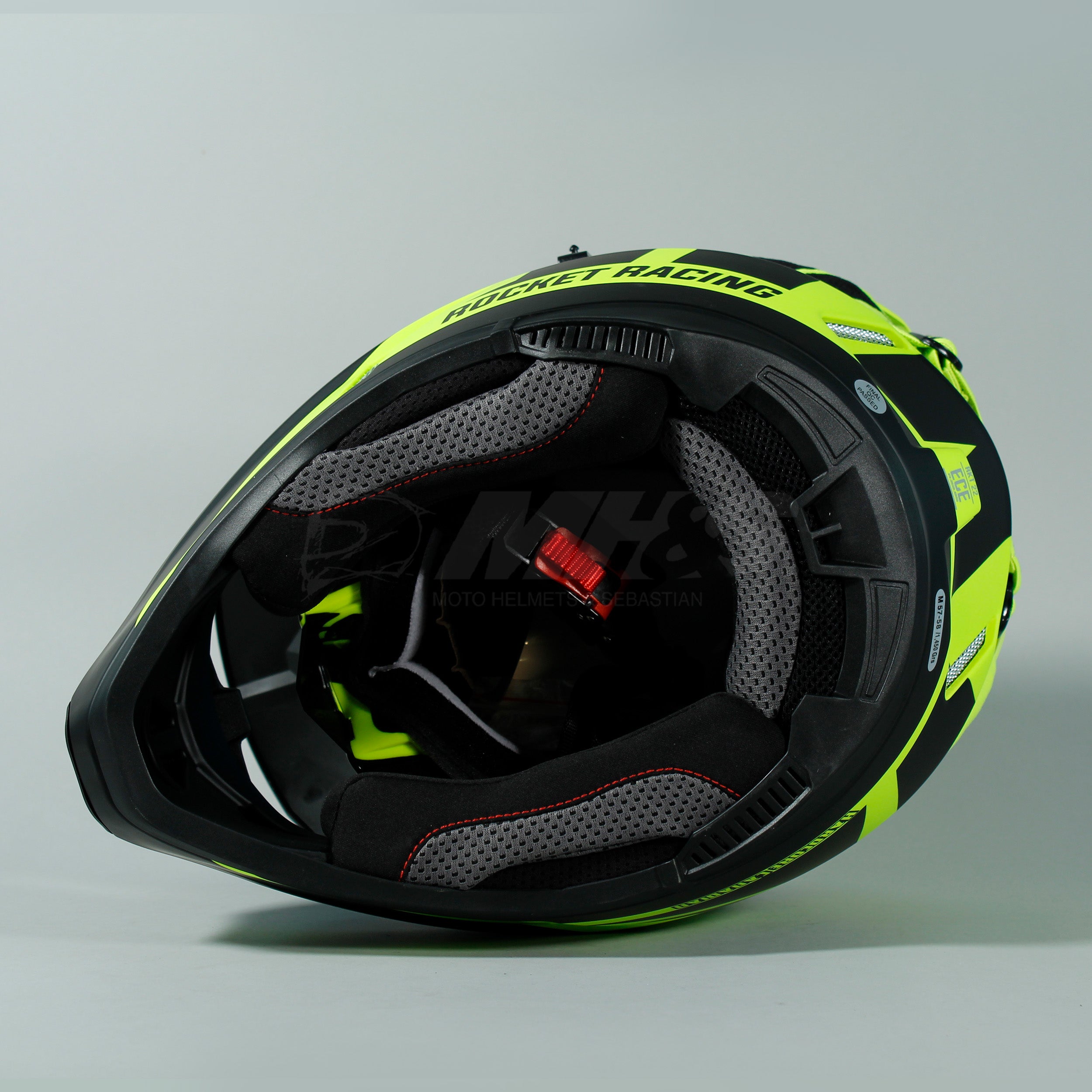 Casco Cross Joe Rocket RKT 22 Racing Hi Visibility - Moto Helmets  -  - Cascos, Cross