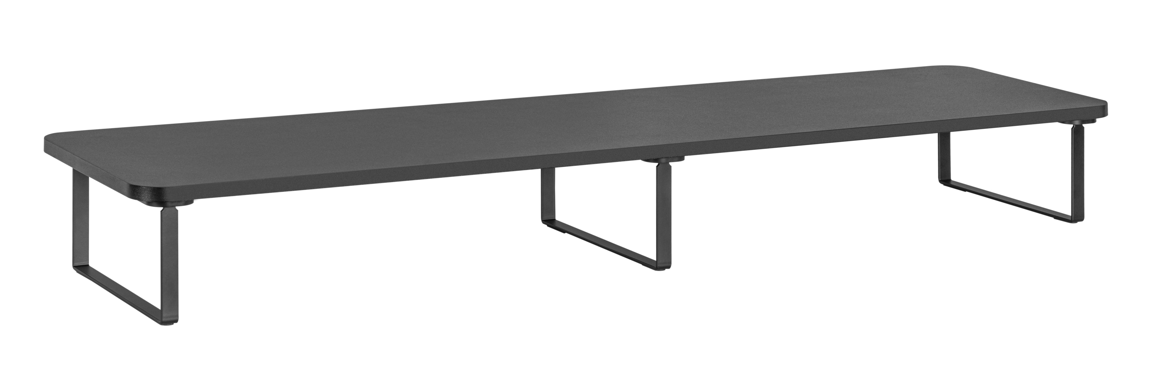 Wolff Mount Monitorerhöhung |1 Meter breit |12 cm hoch für Monitore