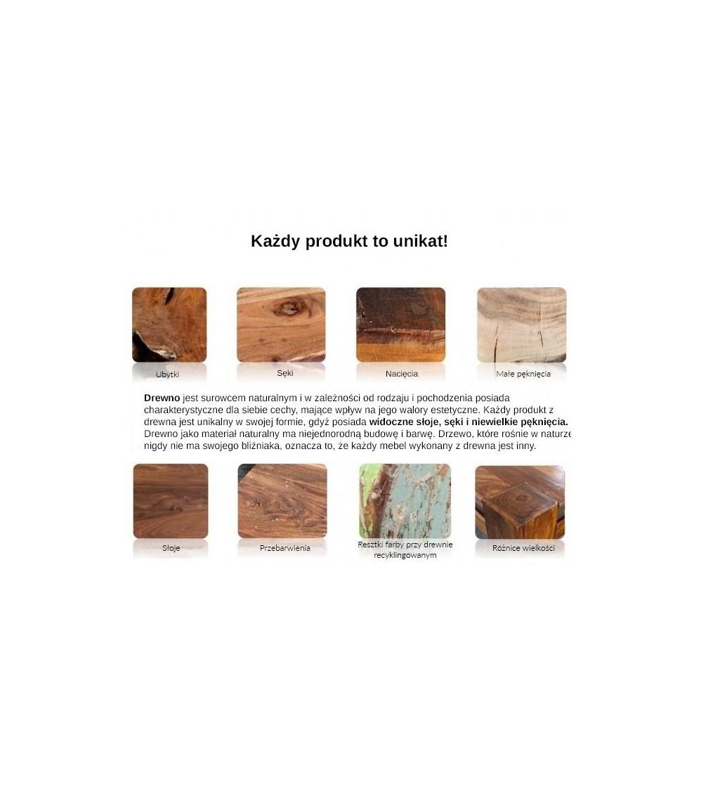 STÓŁ DO JADALNI SPIDER SHEESHAM 200 CM / 43700 / INVICTA INTERIOR