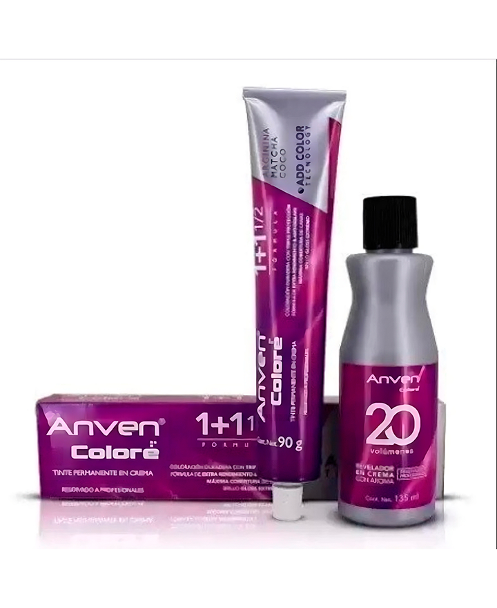 ANVEN TINTE 9.3 RUBIO CLARA CLARO DORADO 90 GRS.