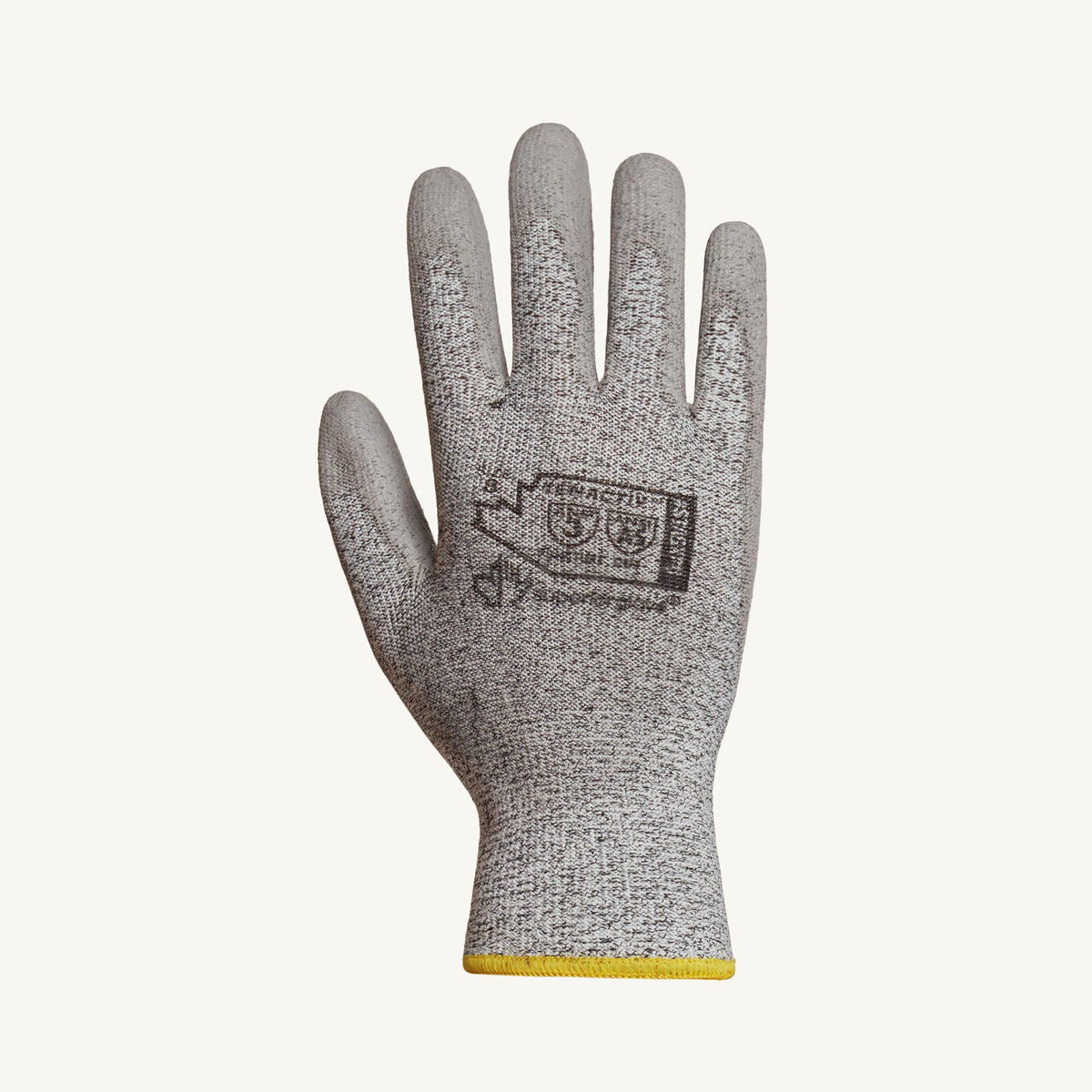 Superior Glove STAGXPU-12 Tenactiv Cx Gloves 13Ga Blended Hppe/Steel Polyurethane Palm Coated Ansi A5 Cut Superior