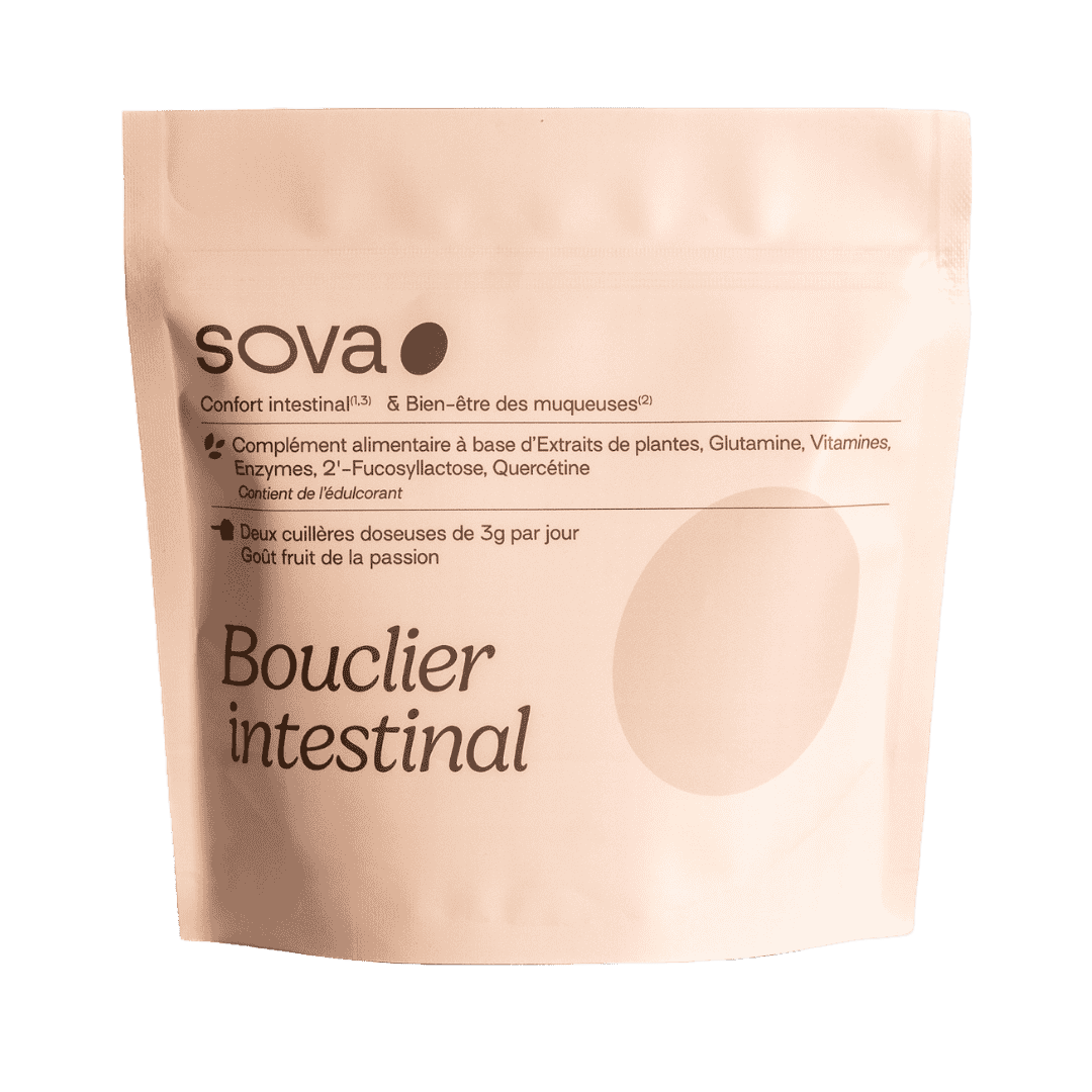 Traitement naturel pour intestin Sova : soutient la digestion et la fonction intestinale