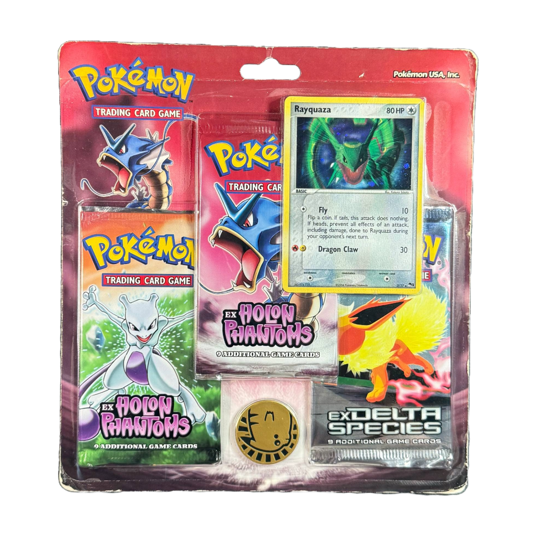EX Holon Phantoms / Delta Species 3 Pack Blister - Rayquaza