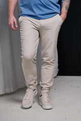 JoshPL 189 Beige Micro Check
