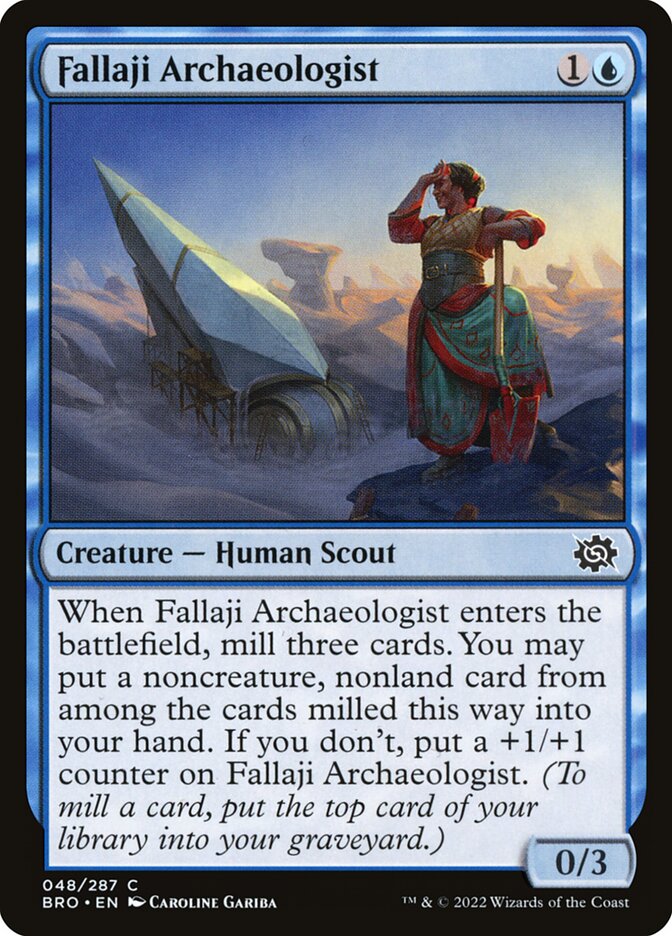 Fallaji Archaeologist - carta Magic The Gathering