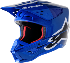 S M5 Corp Helmet Blue Glossy Xs